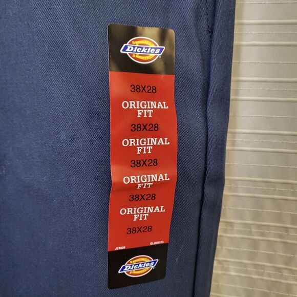 Dickies 874 Pants Original Work School Skater Straight Leg Navy Men's 38x28 - Picture 10 of 14